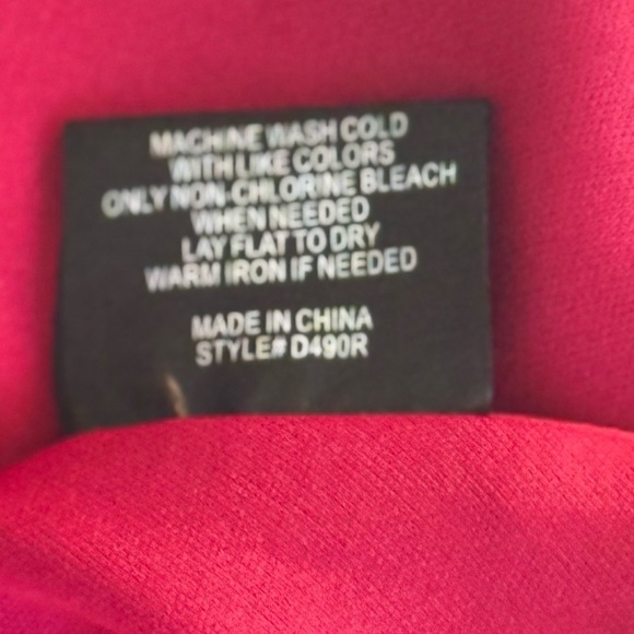 Layered With Love Scarlet Lace Mini Red Dress Size S - Picture 5 of 10